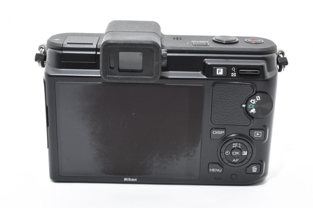 ニコン NIKON 1 V1 ブラック バッテリー付き ミラーレスカメラ カメラ