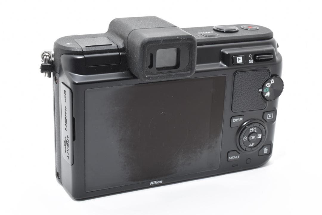 ニコン NIKON 1 V1 ブラック バッテリー付き ミラーレスカメラ カメラ
