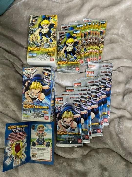 未開封『絶版』金色のガッシュベル　ザ・カードバトル LEVEL4 9p&5 8p