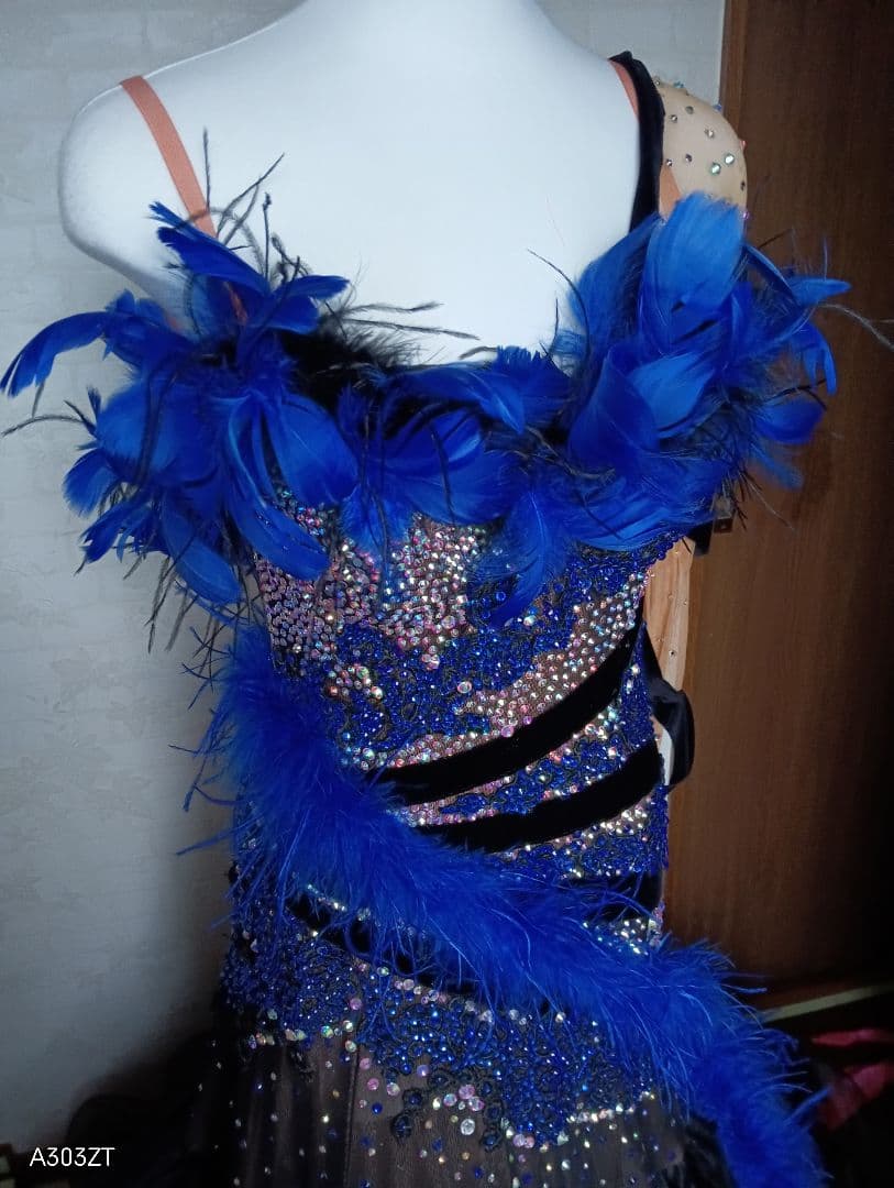 社交ダンスドレスイタリア製SILVIA