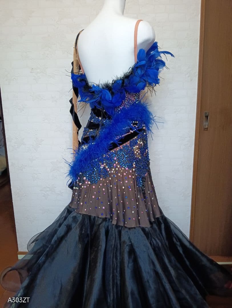 社交ダンスドレスイタリア製SILVIA