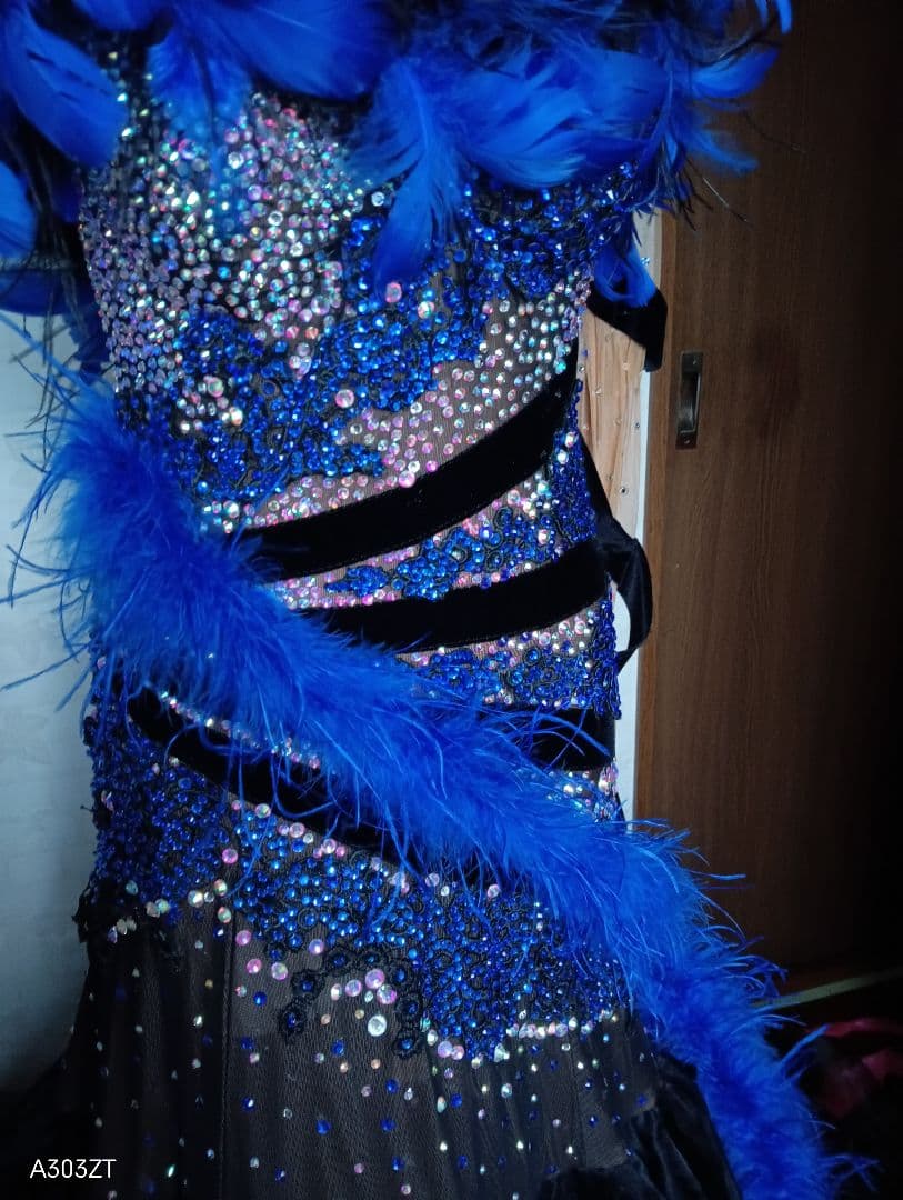 社交ダンスドレスイタリア製SILVIA