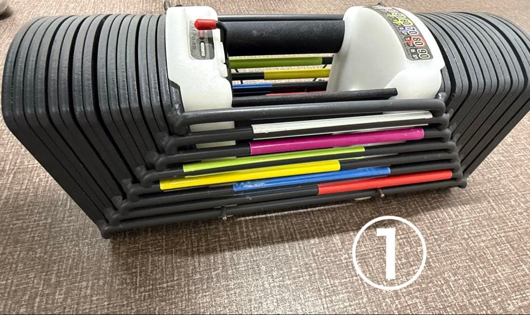 ①TOP FILM 可変式ダンベル　パワーブロック41kg 送料込み！