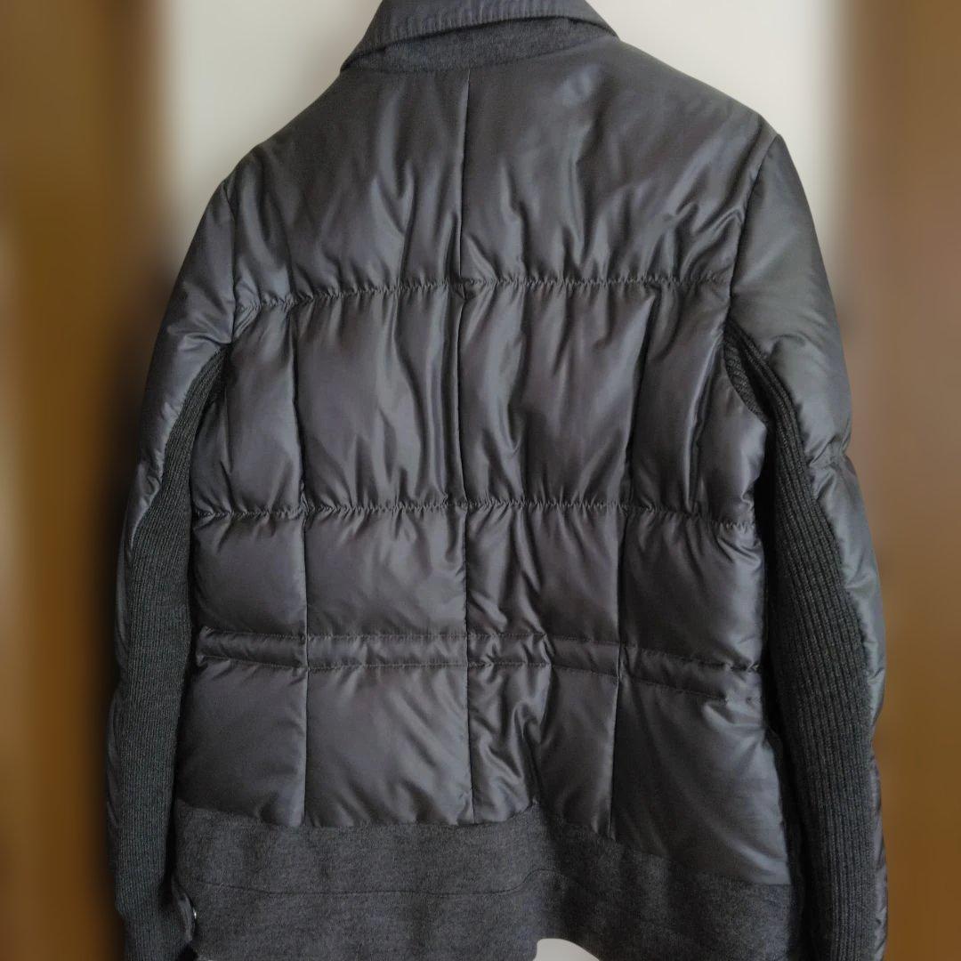 購入者、スキャパ・グレーダウンコート・ウール混合 お洒落なデザイン