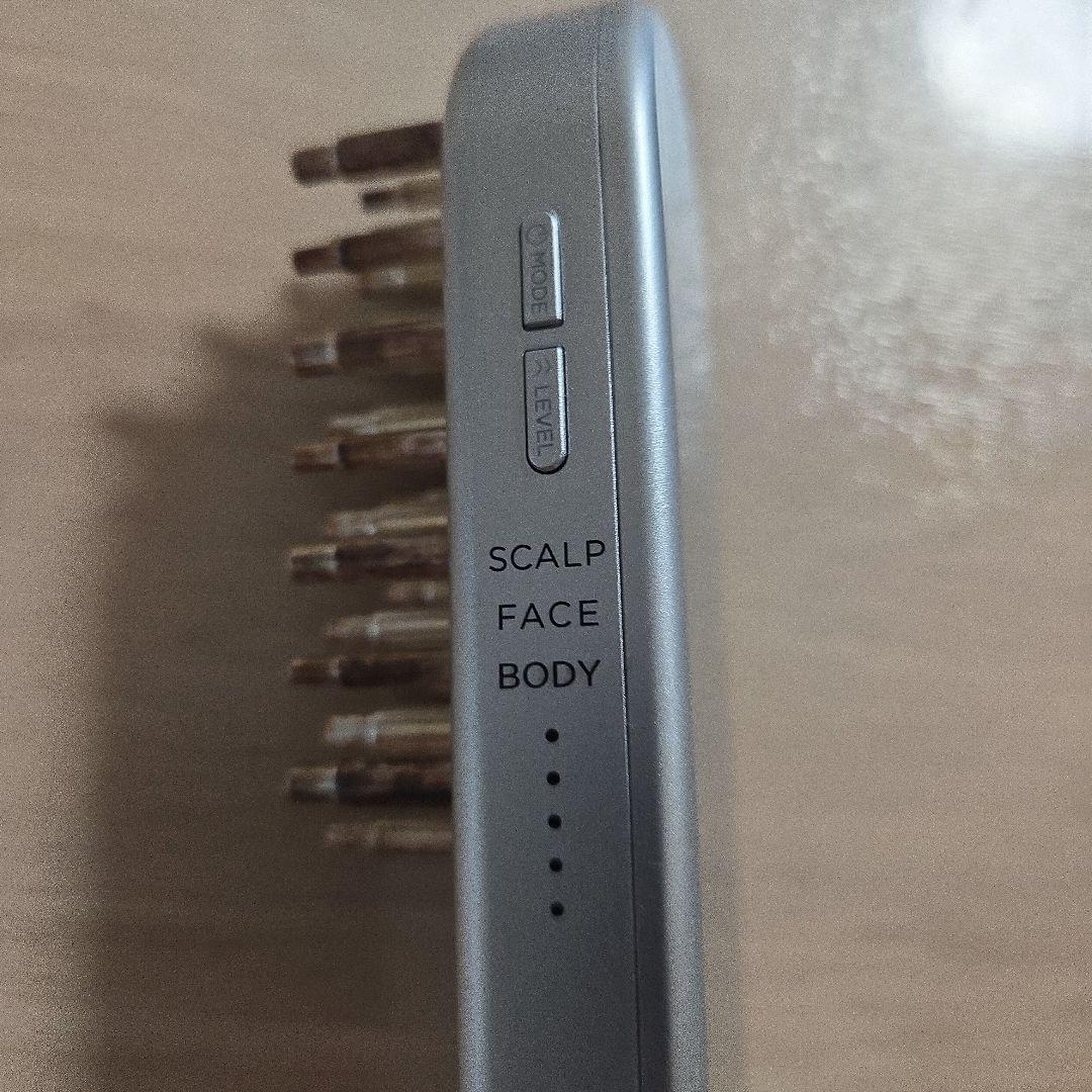 SALONIA スカルプブラシ シルバー