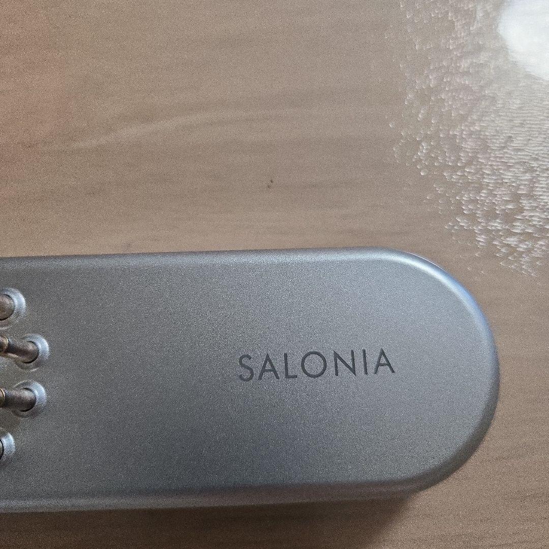 SALONIA スカルプブラシ シルバー