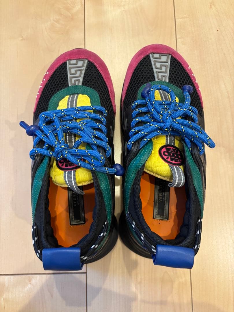 【大幅値下げ中‼️】Versace チェーンリアクション ダットスニーカー 41