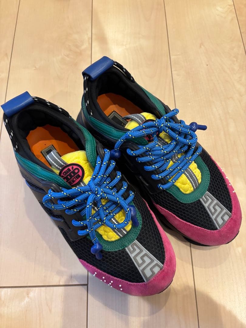 【大幅値下げ中‼️】Versace チェーンリアクション ダットスニーカー 41