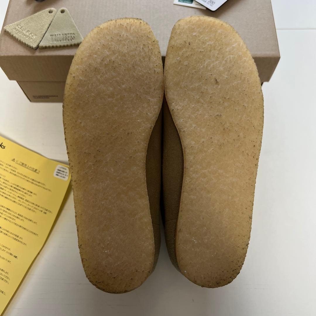 クラークス　ワラビー　デッキシューズ　モカシン　ベージュ