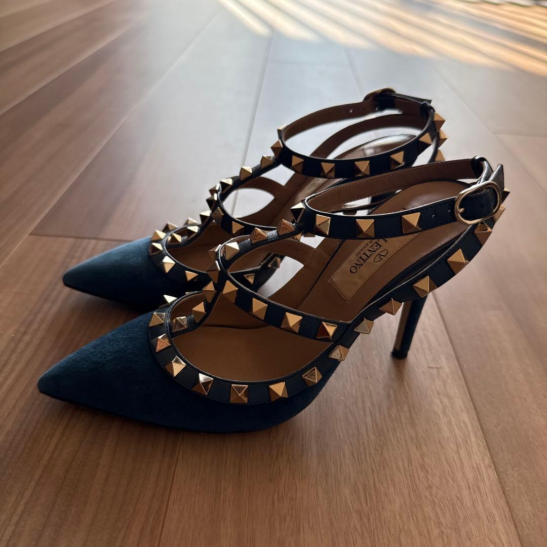 【値下げ】VALENTINO ガラヴァーニ ロックスタッズ パンプス