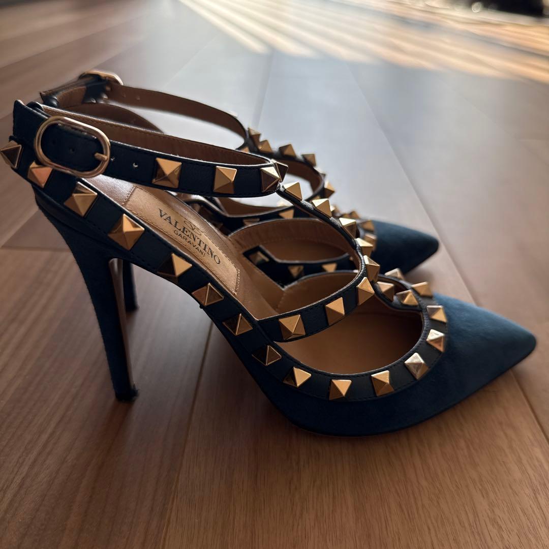 【値下げ】VALENTINO ガラヴァーニ ロックスタッズ パンプス