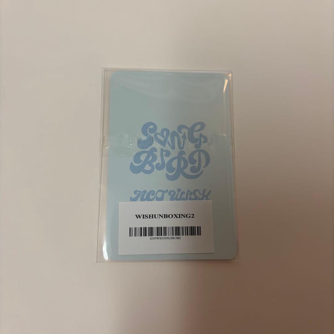 nct wish song bird ユニット トレカ シオン リク