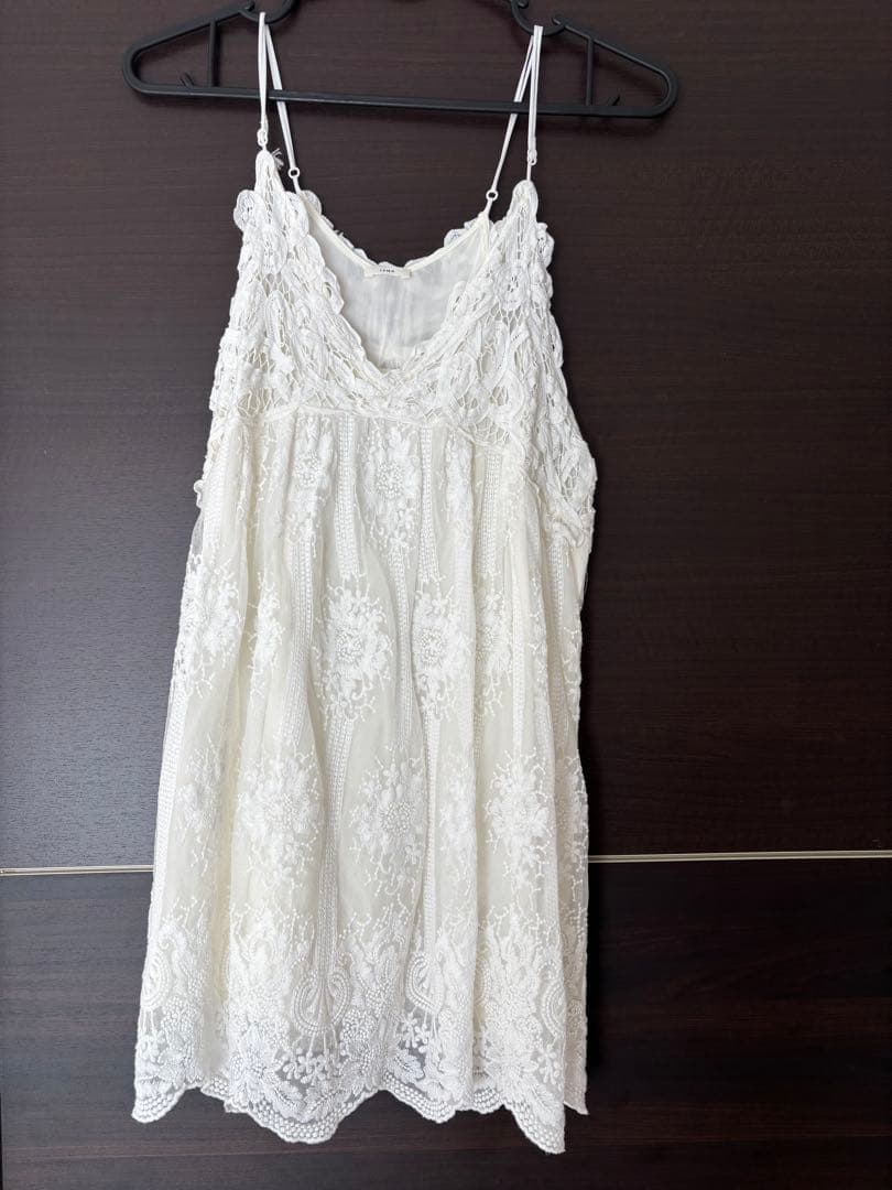 IENA 完売品　アンティークチュールバテンキャミ