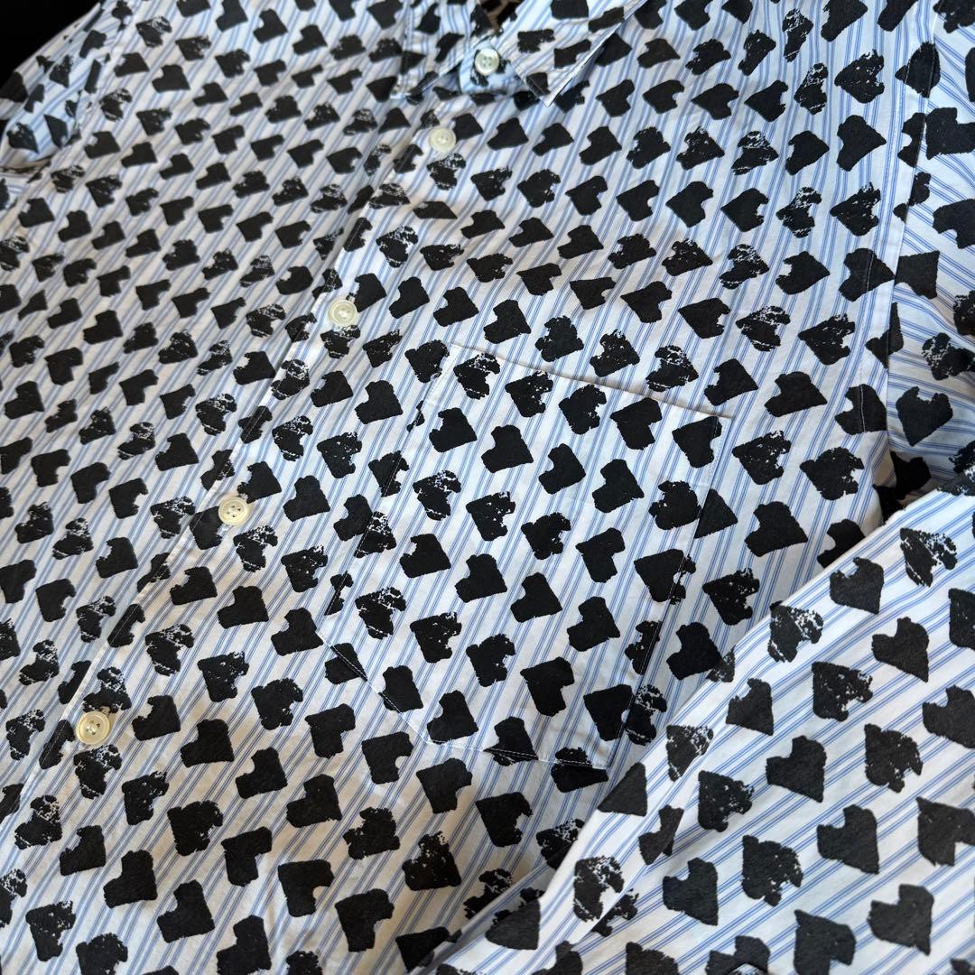 コムデギャルソン HOMME PLUS ハートシャツ