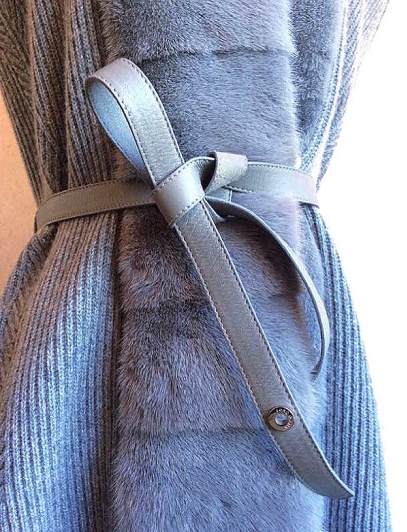 新年お値下げ！定価２２０万ロロピアーナベビーカシミアミンクファーロングジレコート