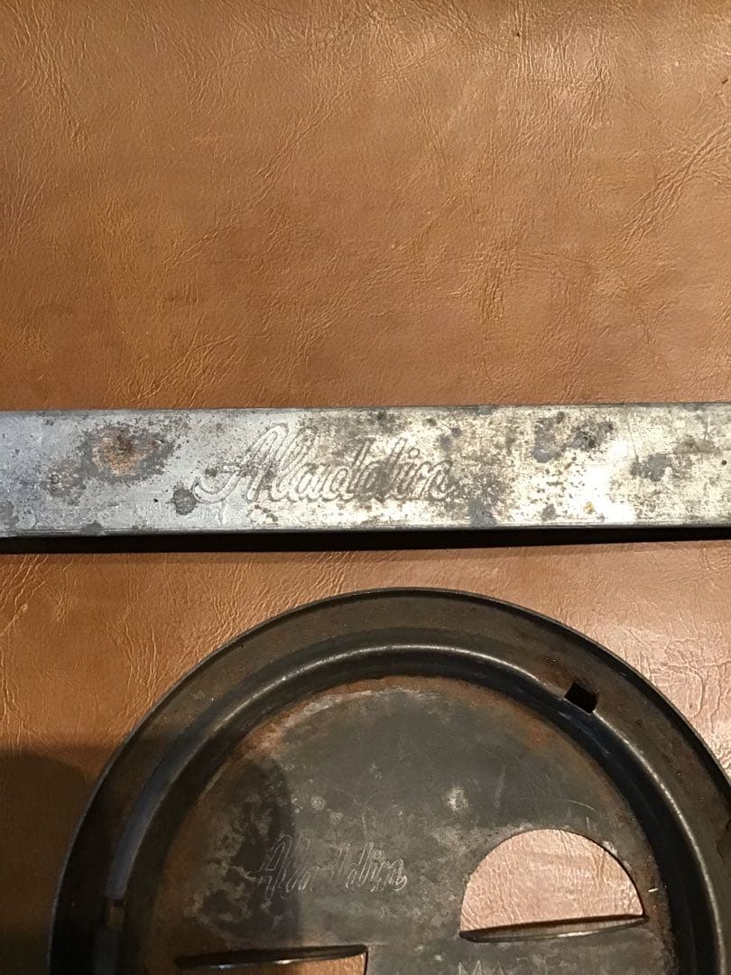 アラジン石油ストーブ　芯クリーナー　スチール製