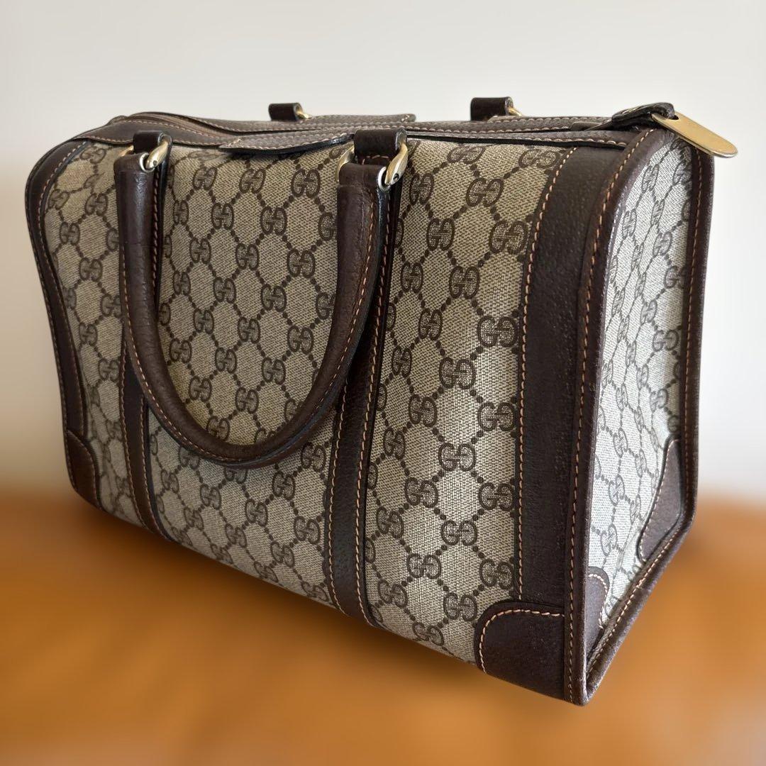 Gucci GGパターン ボストンバッグ　旅行用バッグ