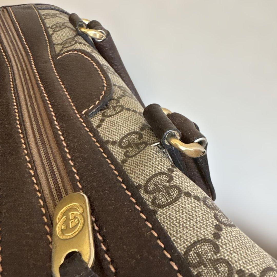 Gucci GGパターン ボストンバッグ　旅行用バッグ