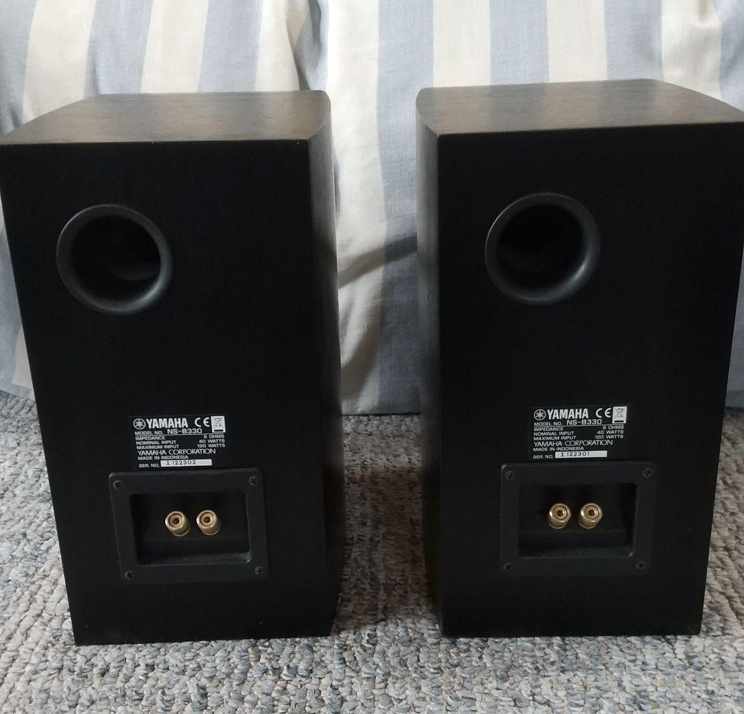 YAMAHA NS-B330 ブラック　ブックシェルフ型スピーカー
