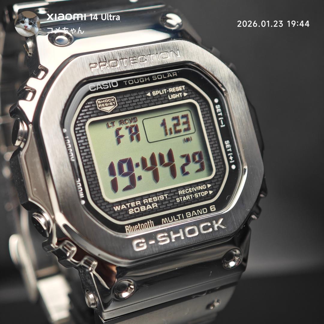 【美品】カシオ G-SHOCK　GMW-B5000D-1JF