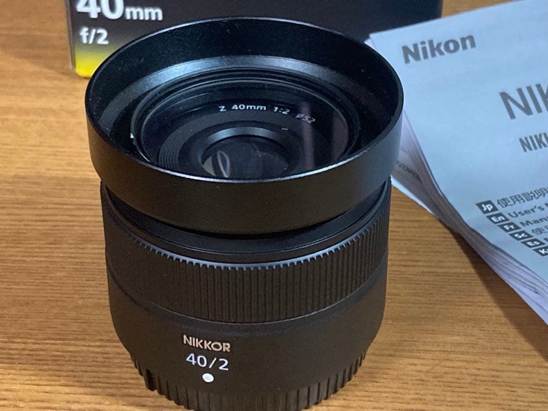 レンズ(単焦点) NIKKOR Z 40mm f2