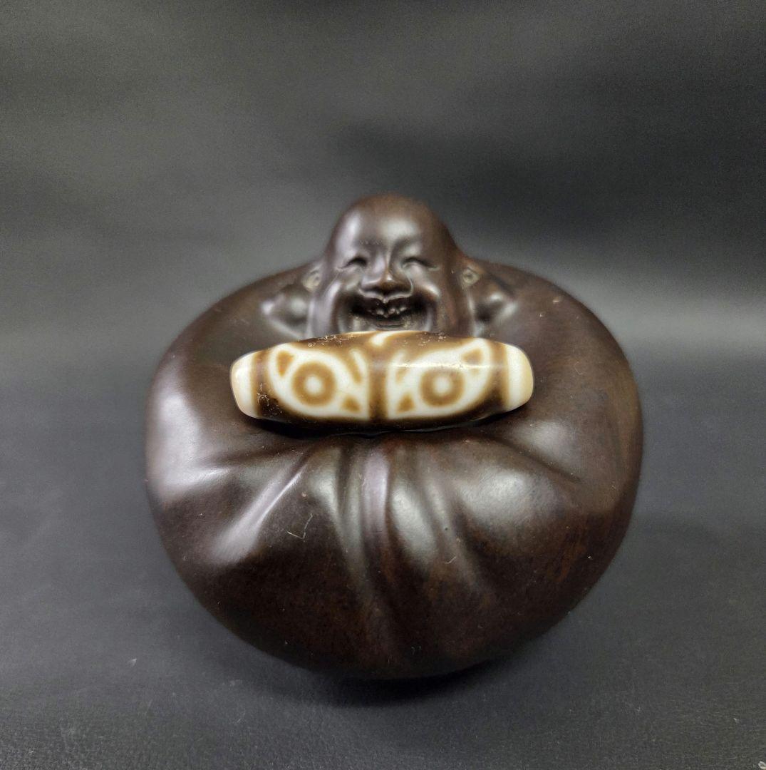 783天珠 　専用確認中です。上肯 　仏龍眼天珠　梵字　卯年　マン　　！