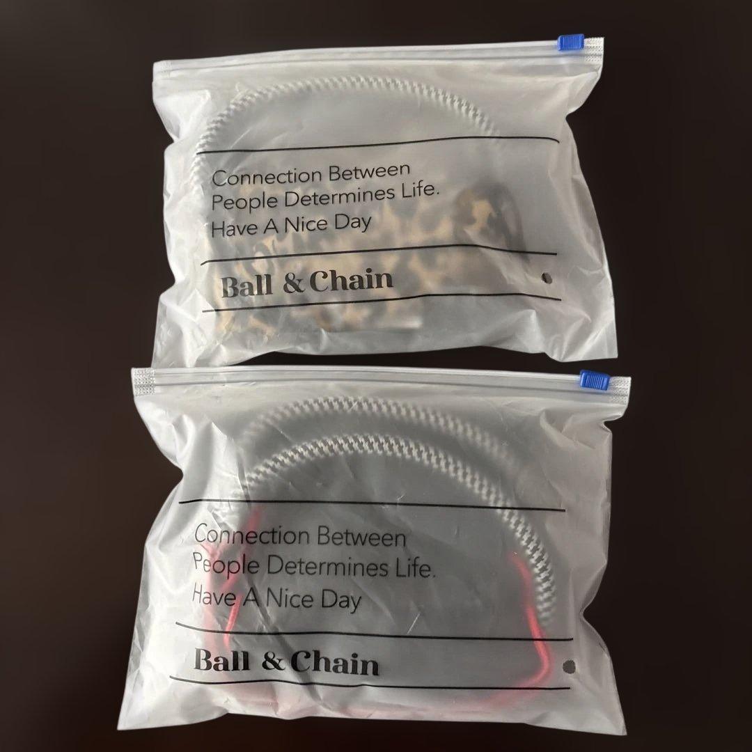 ボールアンドチェーン キティ 70’S ブラック&レオパード 2個セット