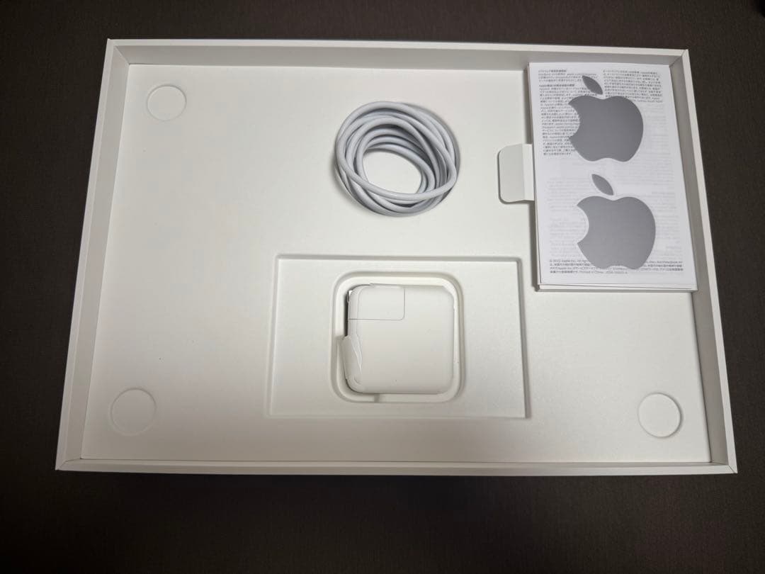 [極美品]MacBook Air m1 16GB 最大容量100%