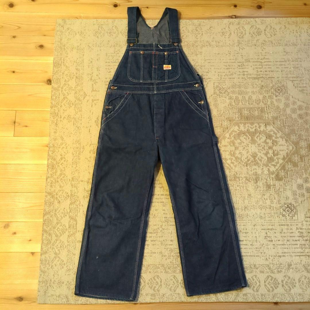 PAYDAY 50sビンテージオーバーオール 濃紺デニム　ミントコンディション