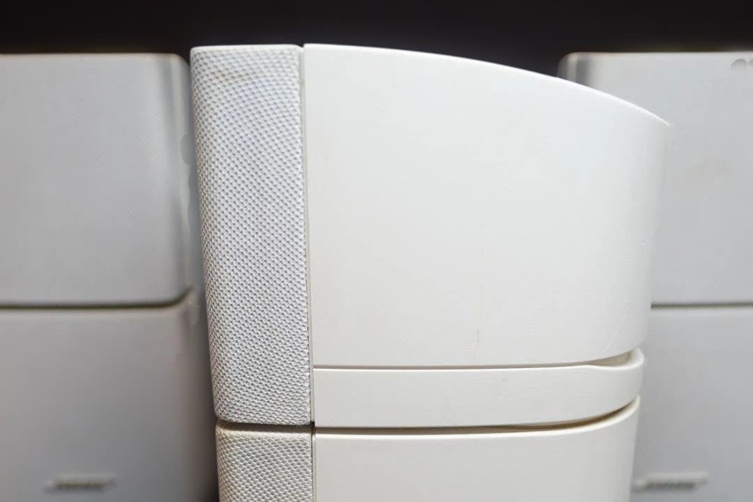 BOSE ダブルキューブ型サラウンドスピーカー 5個セット 白