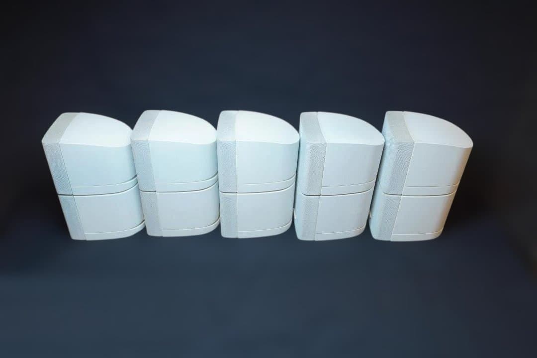 BOSE ダブルキューブ型サラウンドスピーカー 5個セット 白