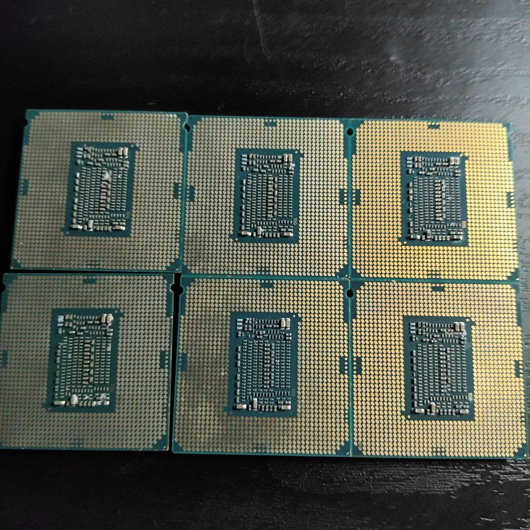 Intel Core i7-8700 CPU 中から1個 　全て検証済