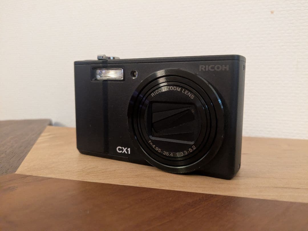 RICOH CX1 コンパクトデジタルカメラ ブラック