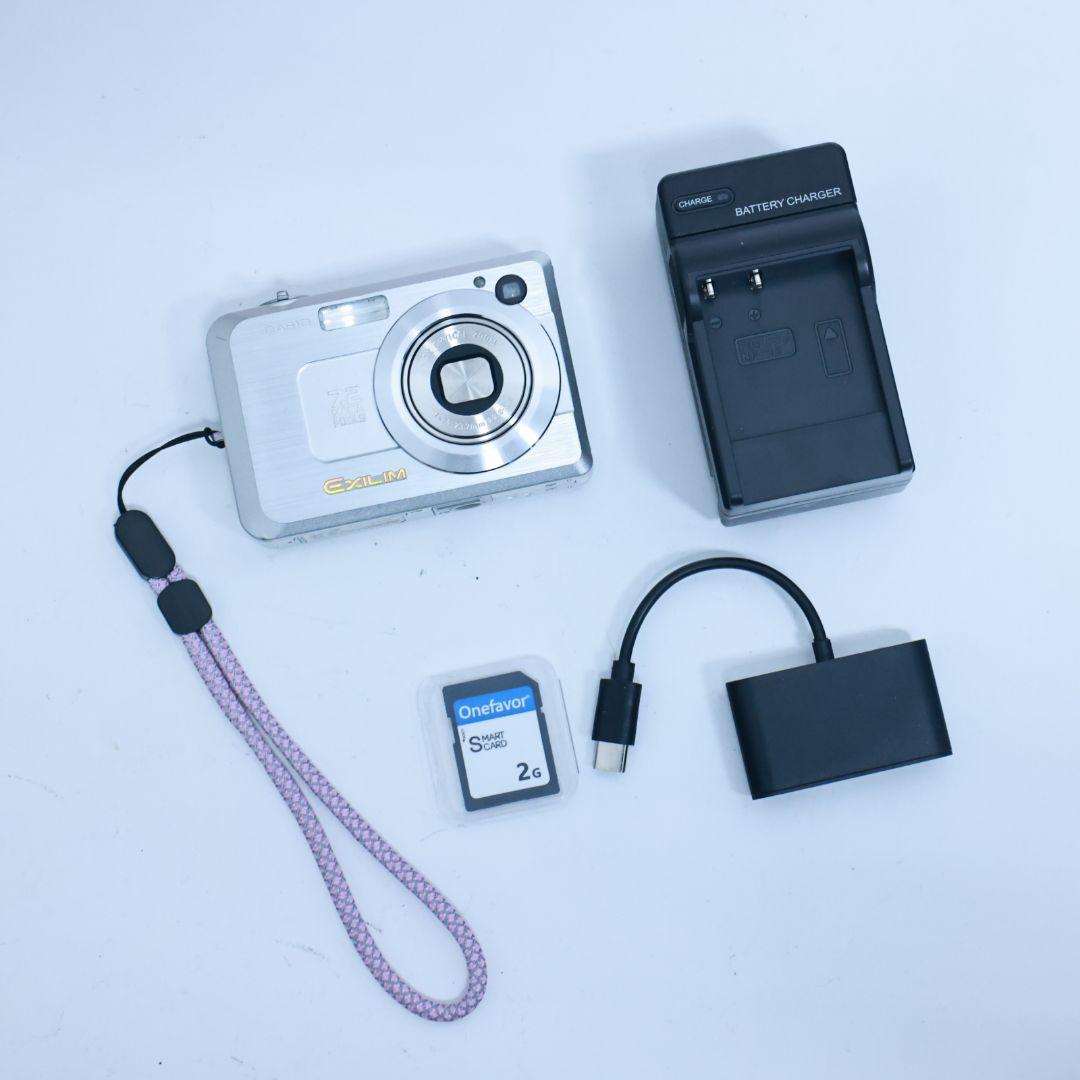 スマホ転送可 デジタルカメラ CASIO EX-z750 SDカード等付