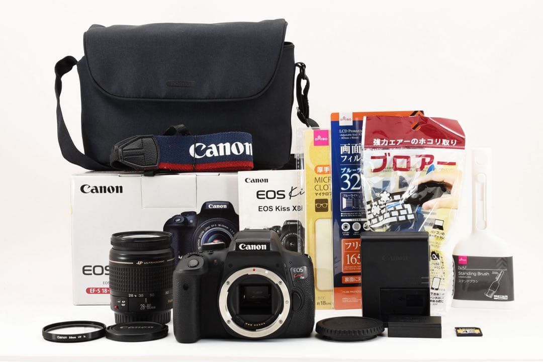 デジタル一眼レフカメラ Canon EOS Kiss X8i標準レンズセット