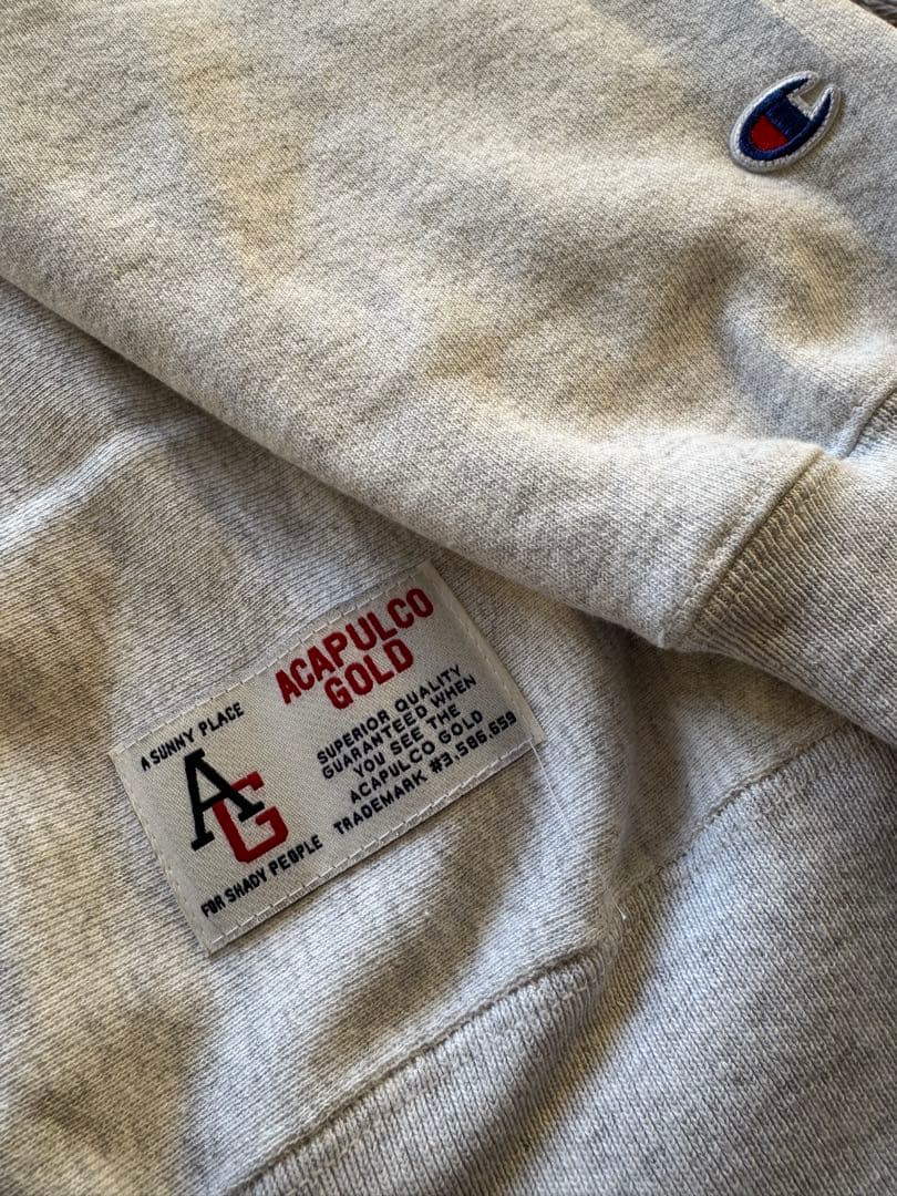 【N】Champion ×ACAPULCOGOLD コラボ スウェットXL