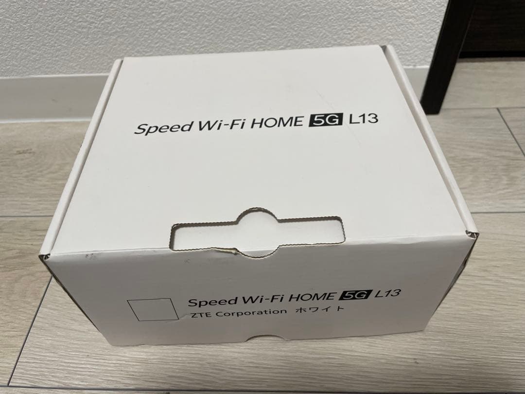 au Speed Wi-Fi  5G L13 ホームルータ