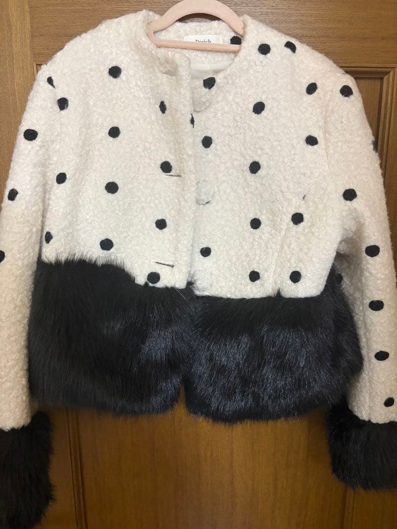 ダーリッチ　ドッキングブークレージャケット　ドット