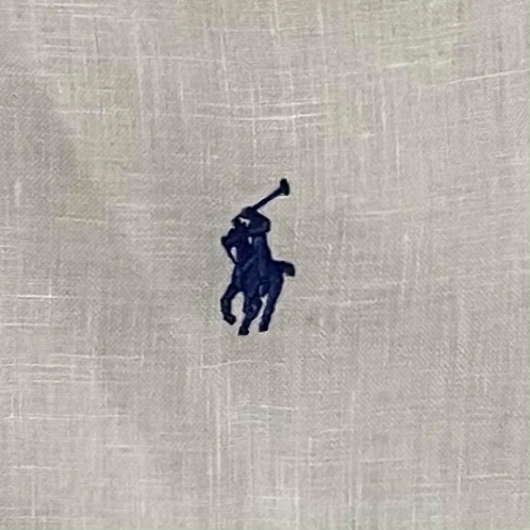 専用ラルフローレン 総リネンBDオックスフォードシャツ S/170美品麻100%