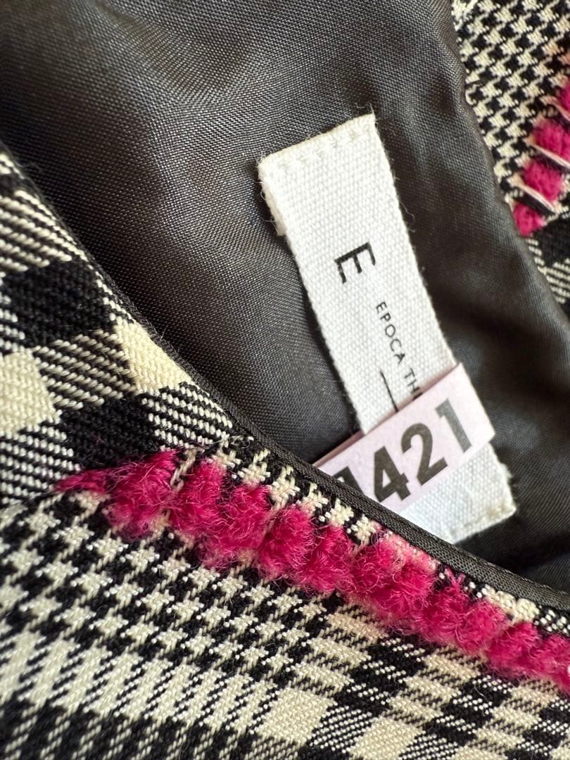 未使用に近い　エポカ　クリーニング済　上品ワンピース　40 膝丈