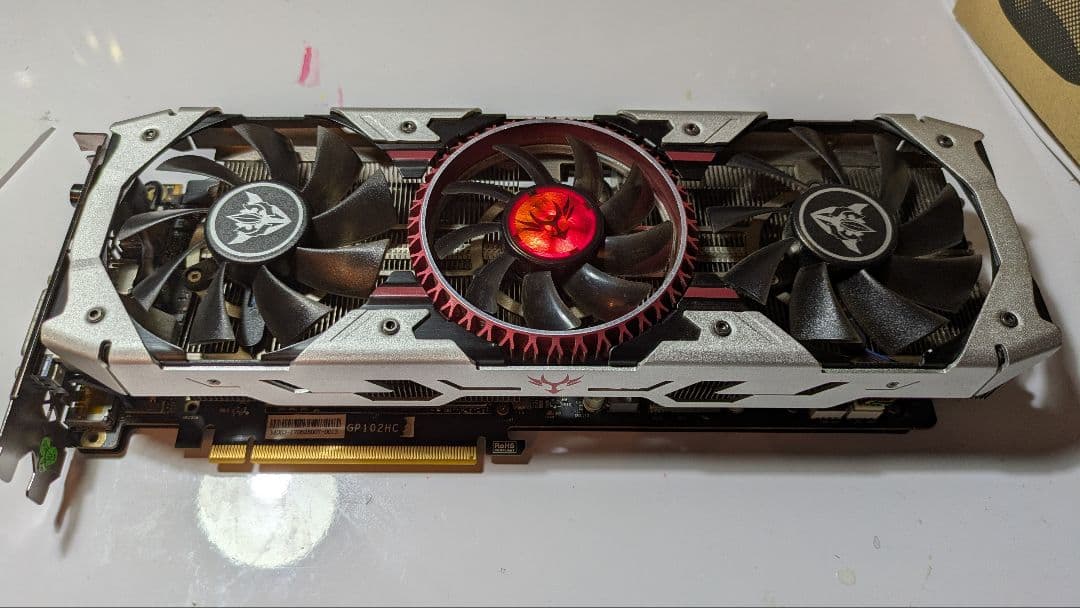 【中古】GTX 1080ti colorful vulcan ad
