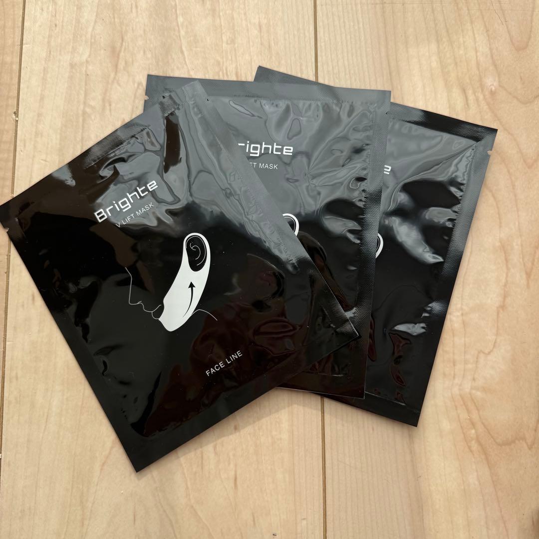 新品未開封 正規品 Brighte 美顔器 ELEKI LIFT シートマスク付