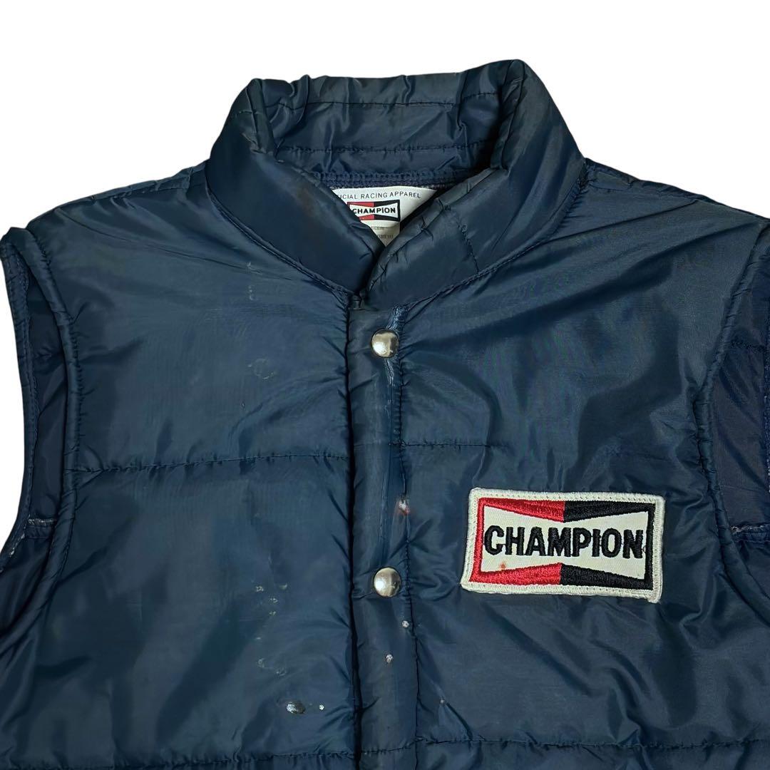 70s USA製 champion レーシング ベスト チャンピオン プラグ