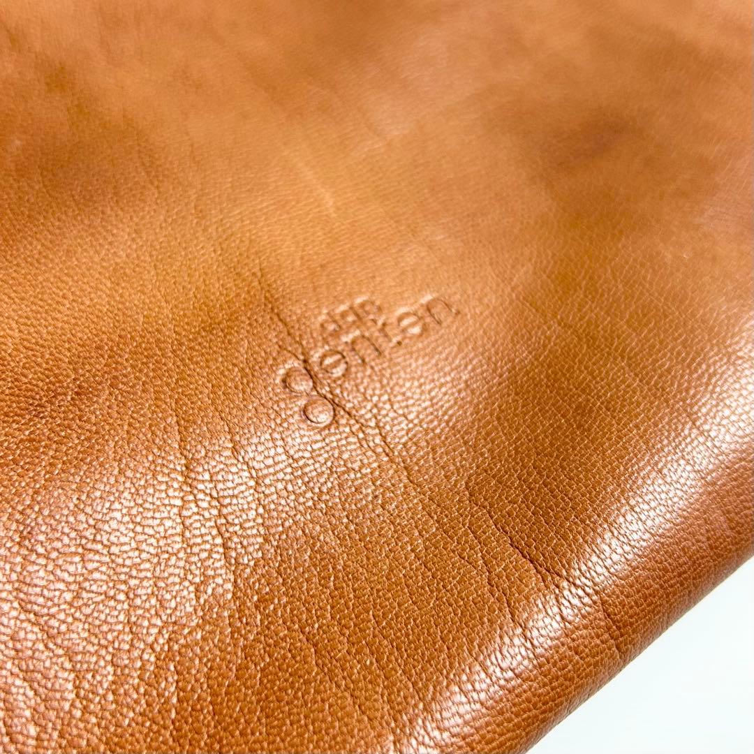 【美品】dan genten(ダンゲンテン)アンティークゴートレザートートバッグ