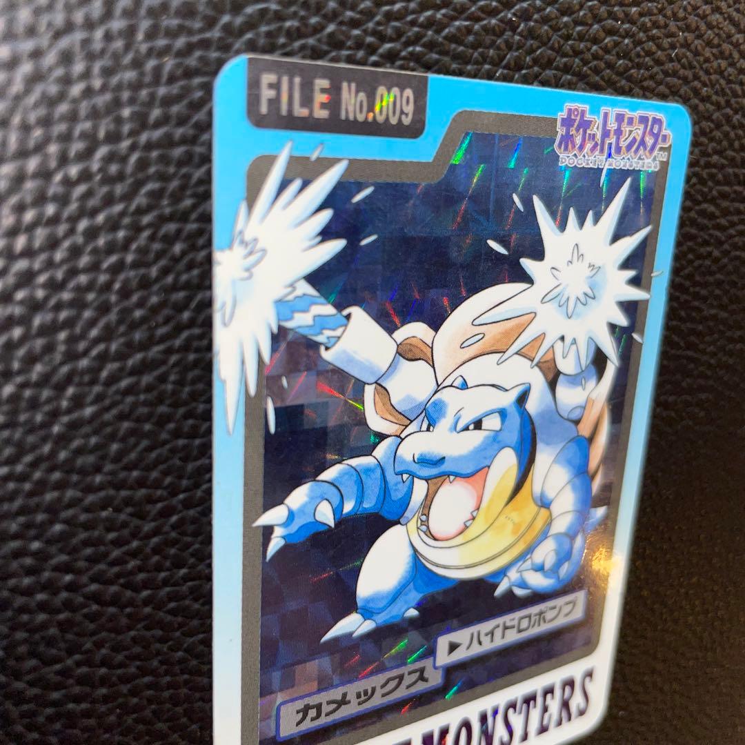 ポケモン バンダイ 1997 カードダス カメックス FILE No.009