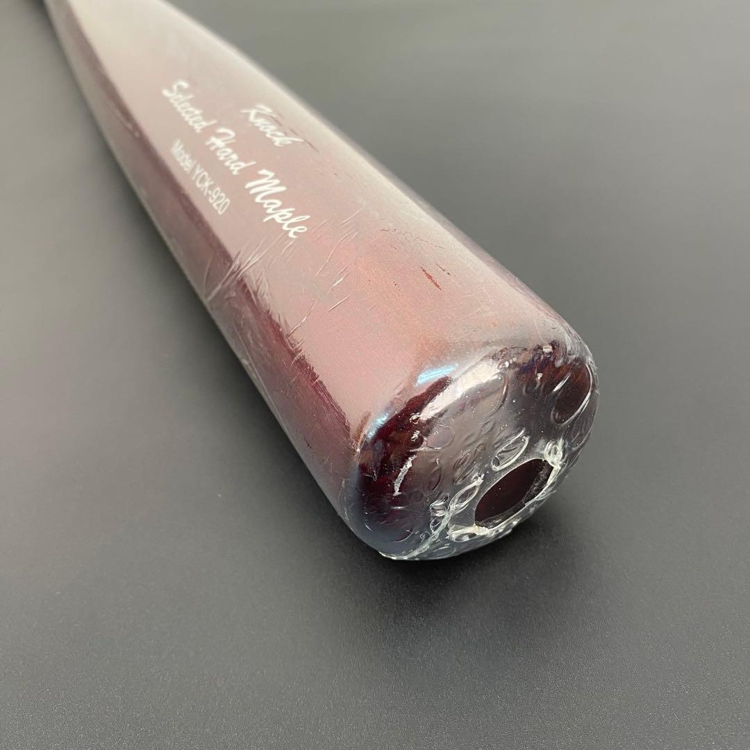 ヤナセ 硬式ノックバット YCK-920 91cm ワイン【メイプル】