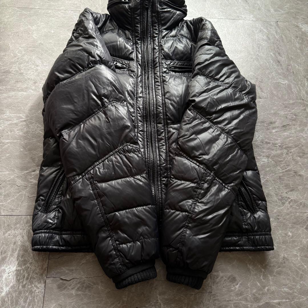 ジャケット・アウター 00s archive diesel down jacket y2k