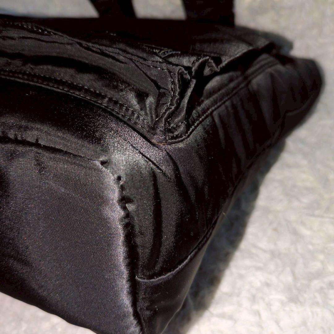 極美品　PORTER ポーター タンカー トートバッグ 黒　A4収納可