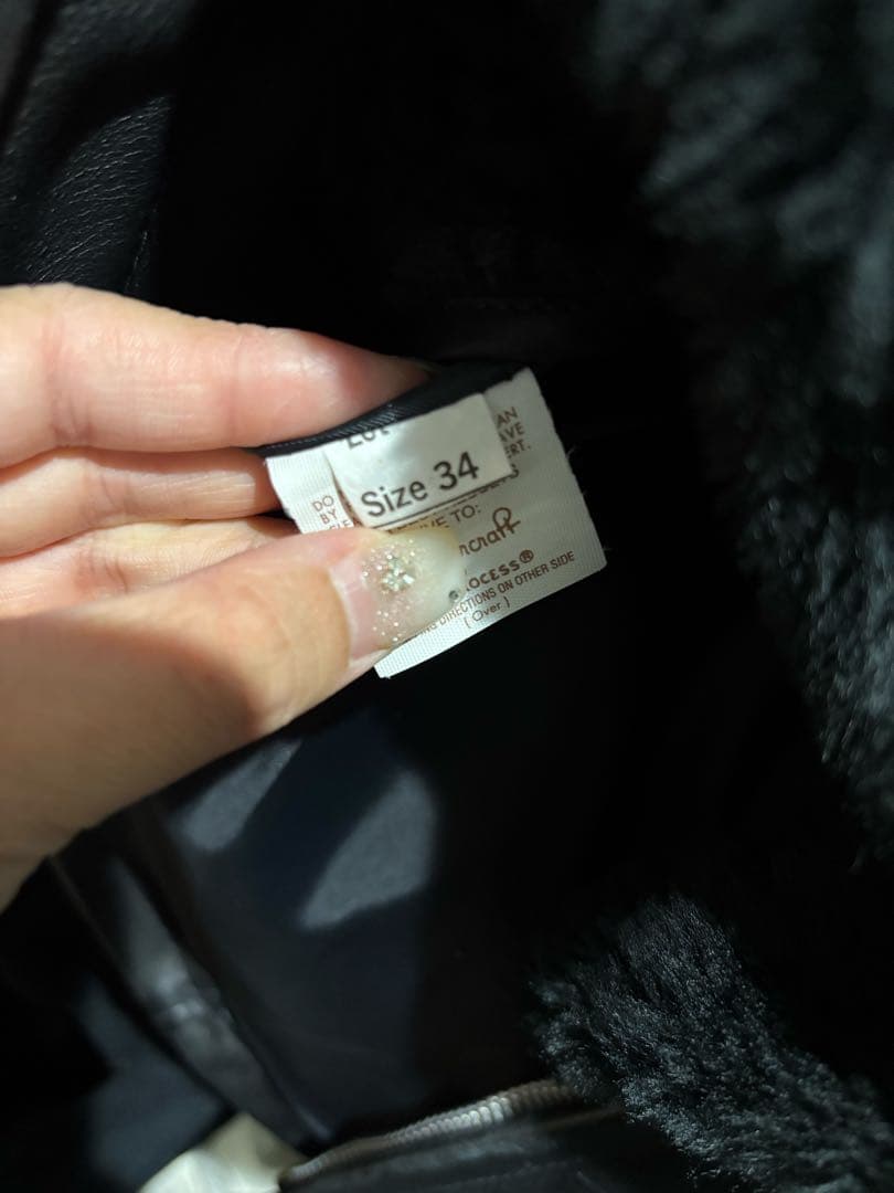 美品　ショット ATOMIC GARAGE別注 ライダースジャケット ライナー付