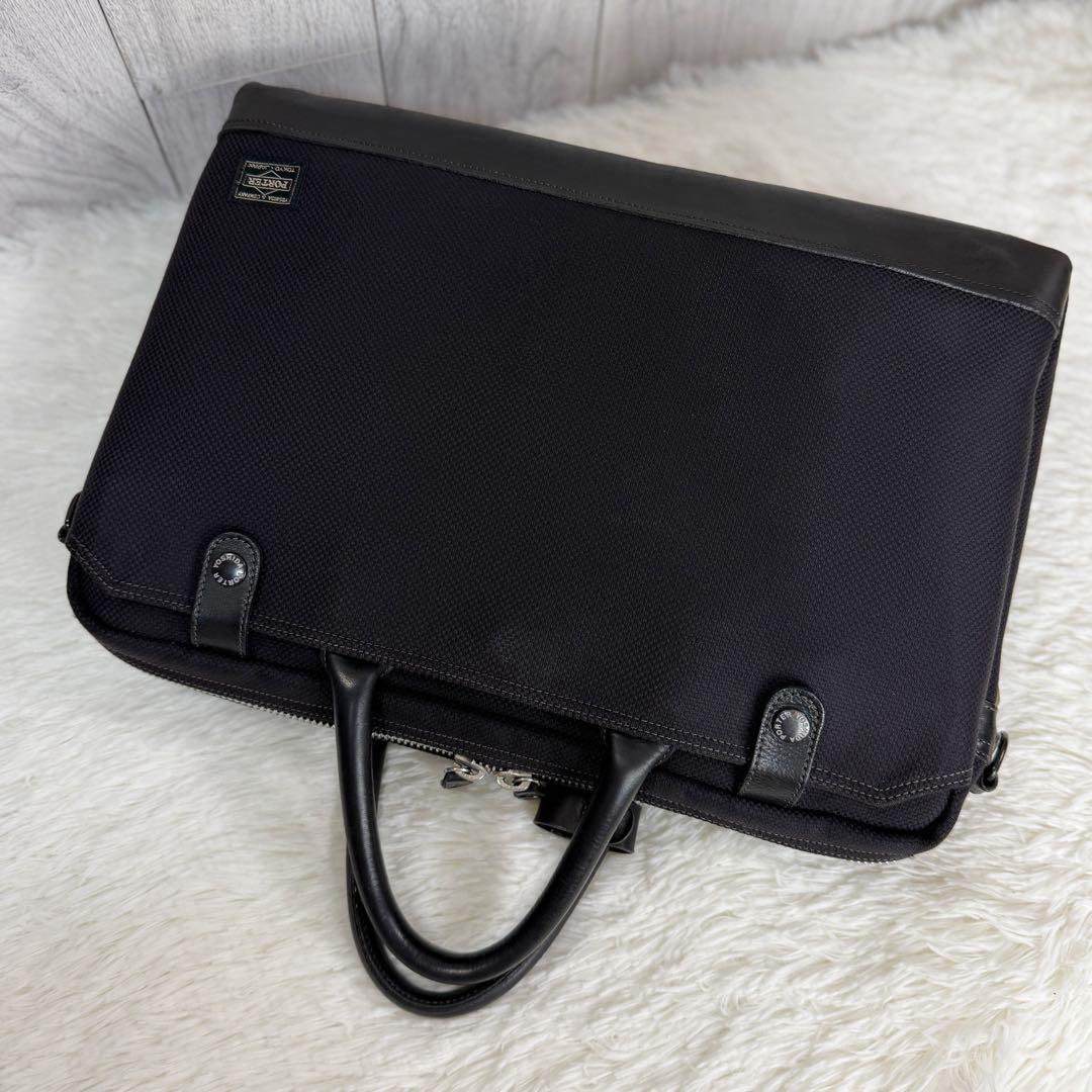 人気♡A4可♡PORTER ポーター ビジネスバッグ ブリーフケース ブラック